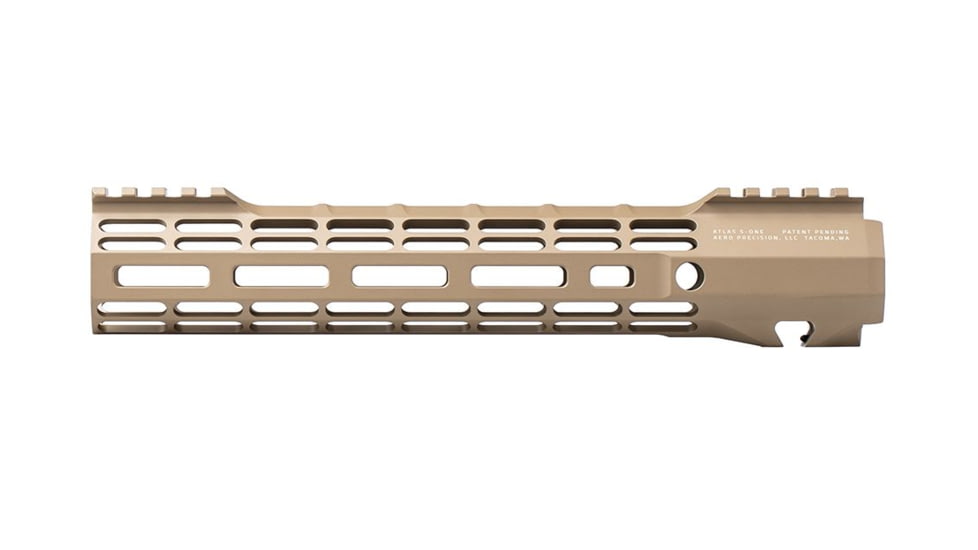 Aero Precision AR15 10.3in ATLAS S-ONE M-LOK Handguard, FDE, APRA500113A