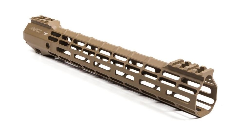 Aero Precision AR15 12.7in ATLAS S-ONE M-LOK Handguard,FDE Cerakote, APRA500114A