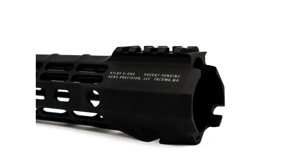Aero Precision AR15 15in ATLAS S-ONE M-LOK Handguard,Anodized Black, APRA500105A