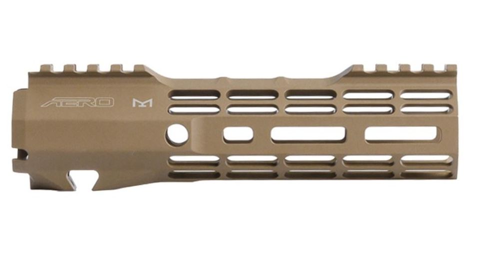 Aero Precision AR15 7in ATLAS S-ONE M-LOK Handguard,FDE Cerakote, APRA500111A
