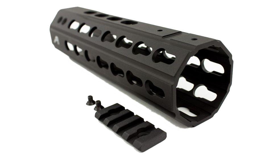 Aero Precision AR15 7in Quantum KeyMod Handguard, Anodized Black, APRA400001C
