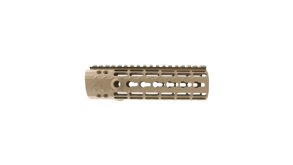 Aero Precision AR15 7in Quantum KeyMod Handguard, FDE Cerakote, APRA400011C