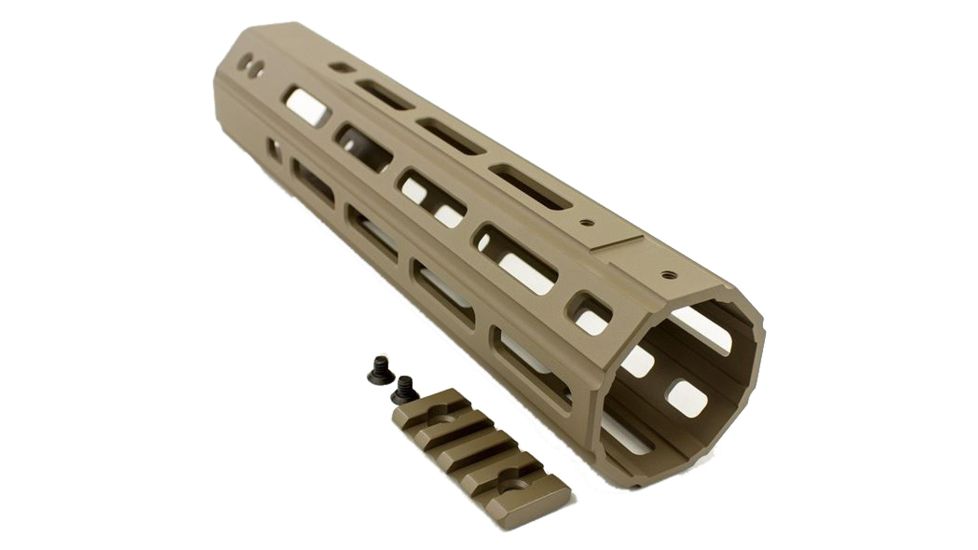 Aero Precision AR15 9in Quantum M-LOK Handguard, FDE Cerakote, APRA400112C