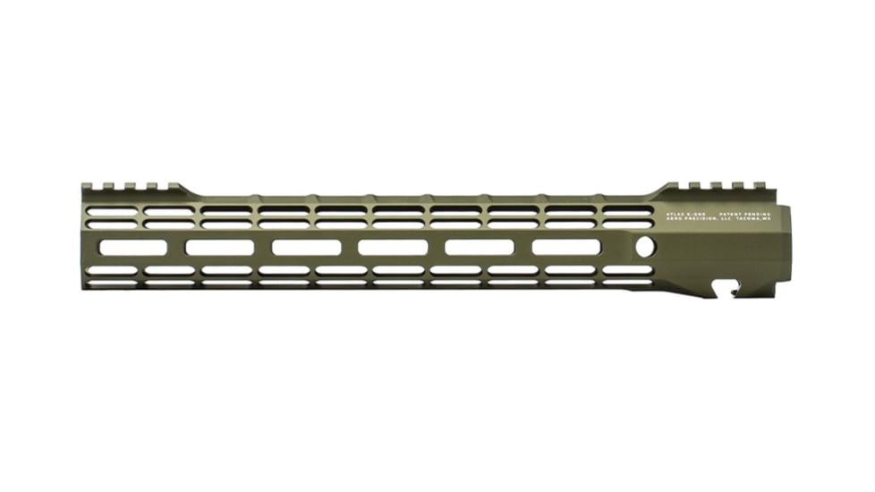 Aero Precision AR15 ATLAS S-ONE M-LOK Handguard, 12.7in, OD Green, APRA501600A