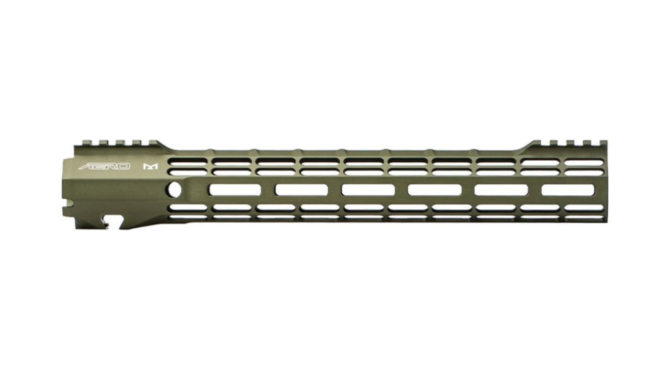 Aero Precision AR15 ATLAS S-ONE M-LOK Handguard, 12.7in, OD Green, APRA501600A
