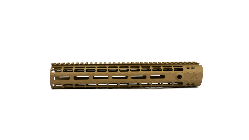 Aero Precision AR15 Enhanced M-LOK Handguard, 12.7 in, FDE Cerakote, APRA100284C