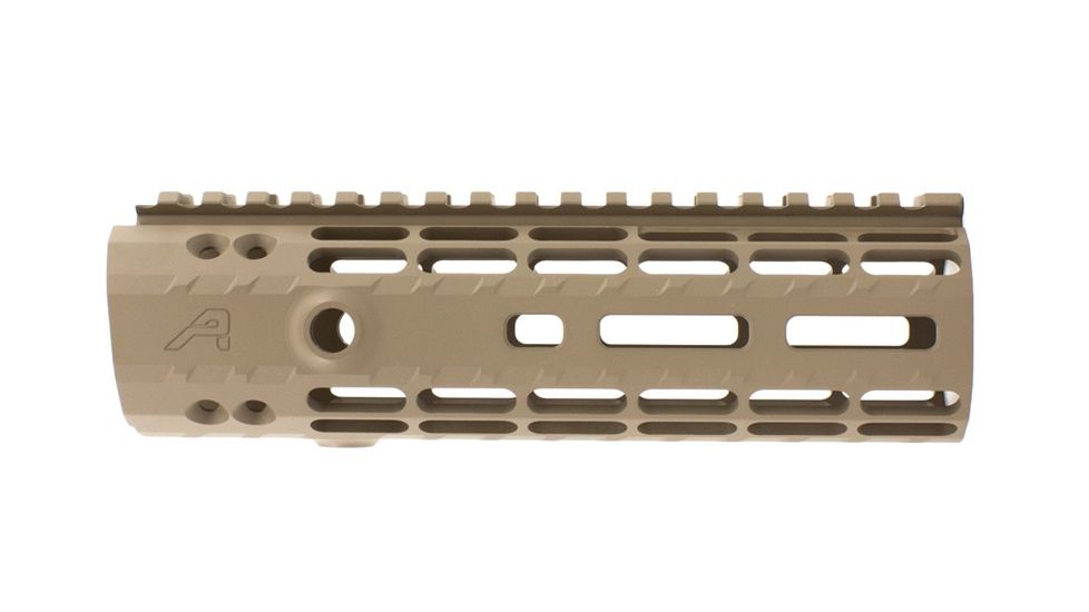 Aero Precision AR15 Enhanced M-LOK Handguard, Gen 2, FDE Cerakote, 7in, APRA100270C