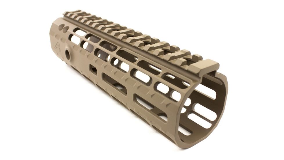 Aero Precision AR15 Enhanced M-LOK Handguard, Gen 2, FDE Cerakote, 7in, APRA100270C