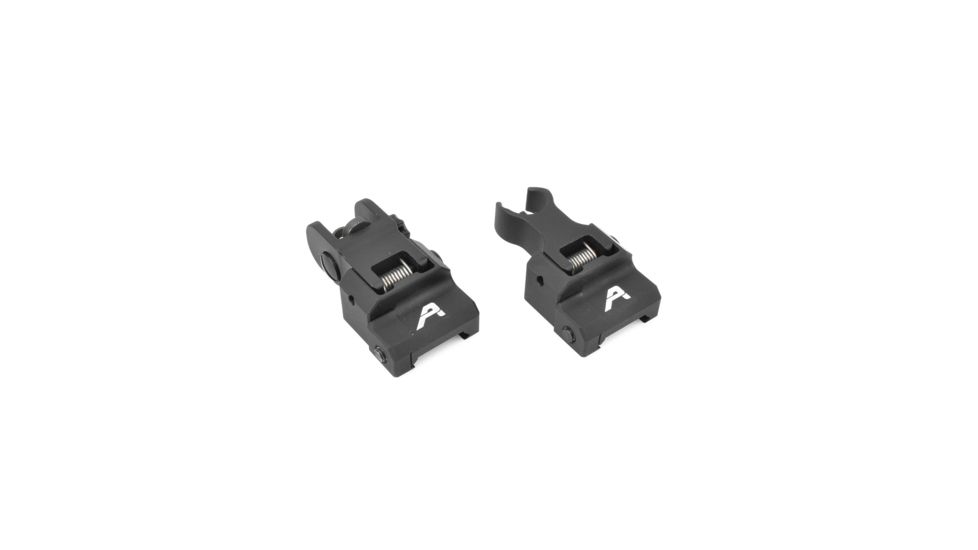 Aero Precision AR15 Flip-Up Sight Set, Black, APRH100703