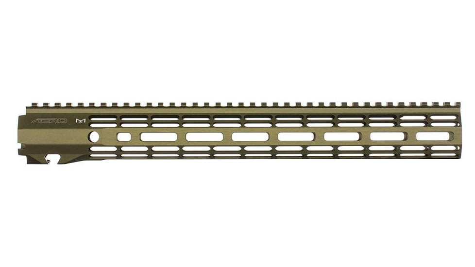 Aero Precision Atlas R-One Handguard, AR-15, 15in, M-LOK, Anodized, OD Green, APRA501178A