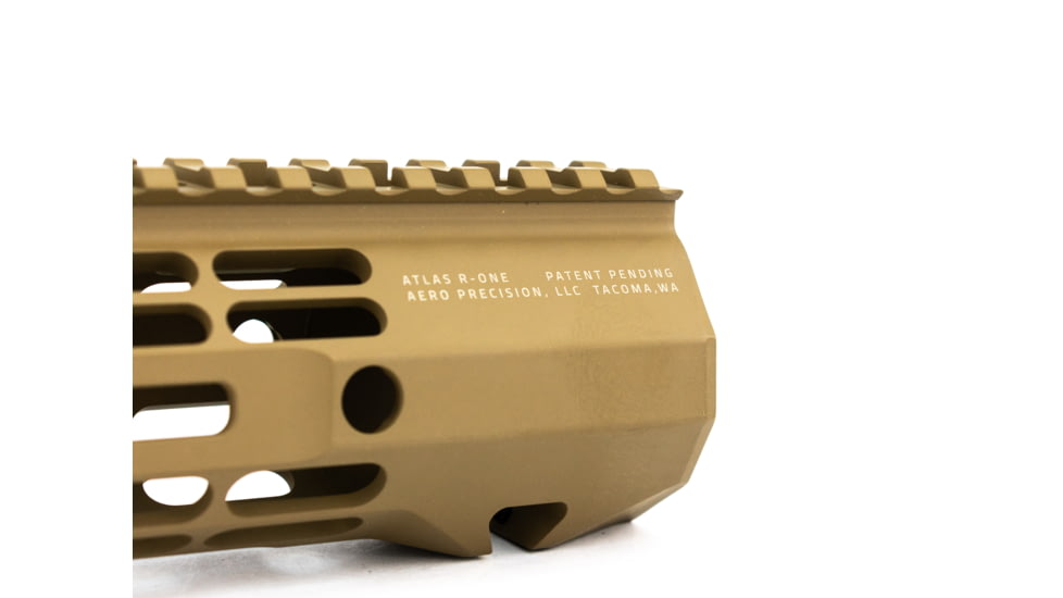 Aero Precision ATLAS R-ONE Handguard, M-LOK, M5, 12 inch, 6061-T6 Aluminum, Cerakote, FDE, APRA538714A