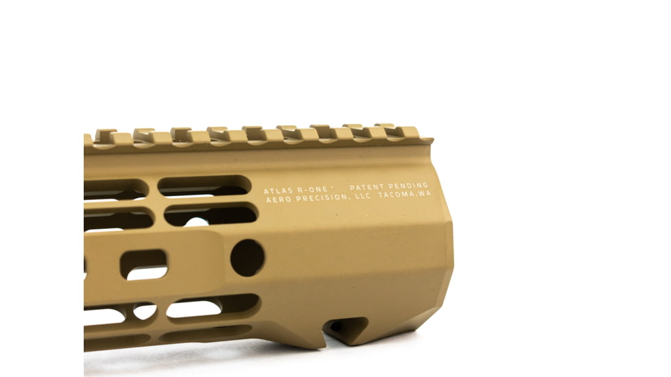 Aero Precision ATLAS R-ONE Handguard, M-LOK, M5, 15 inch, 6061-T6 Aluminum, Cerakote, FDE, APRA538715A