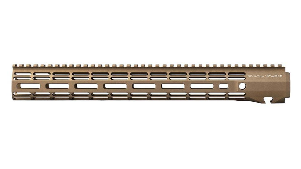 Aero Precision Atlas R-One MLOK Handguard, AR15, Cerakote, Burnt Bronze, 15 in, APRA500775A