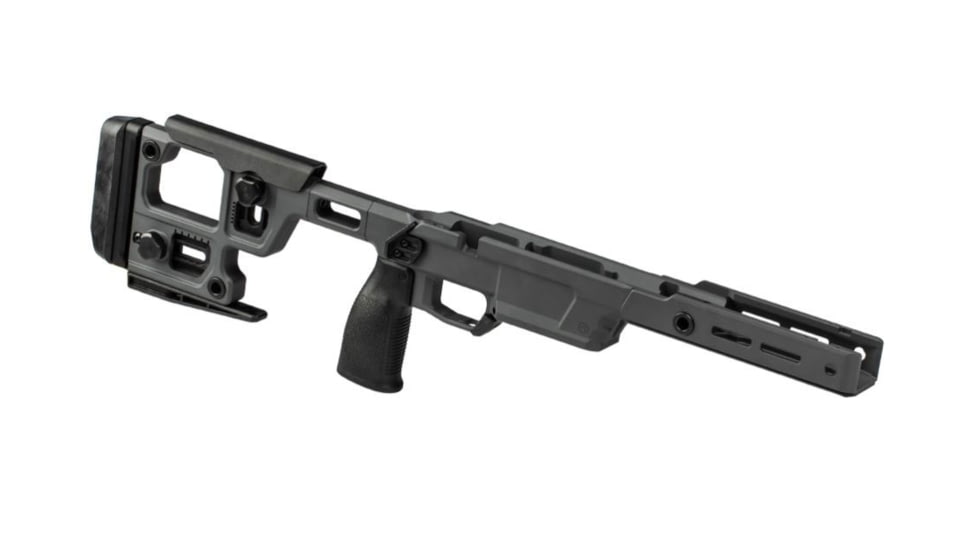 Aero Precision Fixed SOLUS Chassis Assembly, 7.5 in, Sniper Grey, APBG200038C