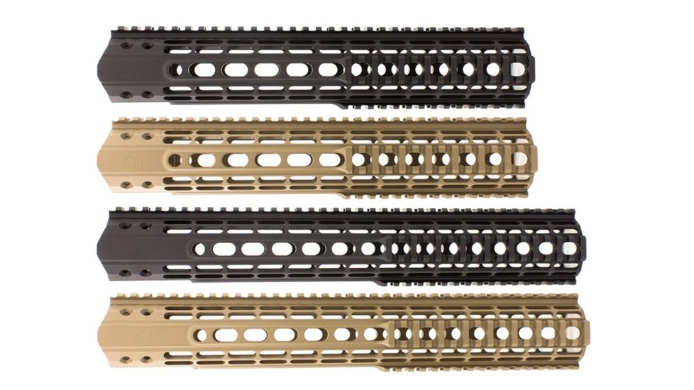 Aero Precision M5 9in Enhanced Quad Rail Handguard, Gen 2, Anodized Black APRA308220C