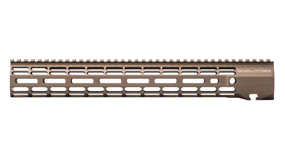 Aero Precision M5 ATLAS R-ONE M-LOK Handguard, AR Platform, 15in, Slim Profile, Kodiak Brown, APRA538817A