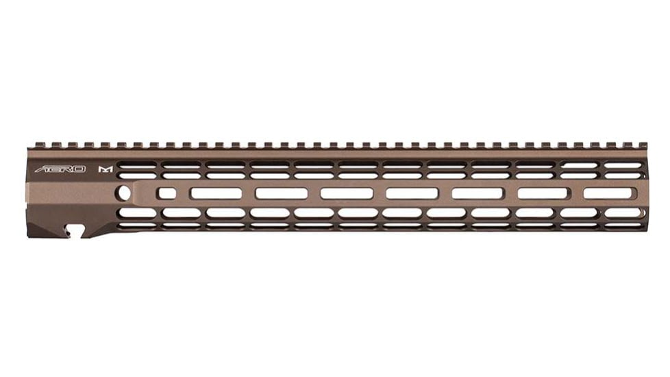 Aero Precision M5 ATLAS R-ONE M-LOK Handguard, AR Platform, 15in, Slim Profile, Kodiak Brown, APRA538817A