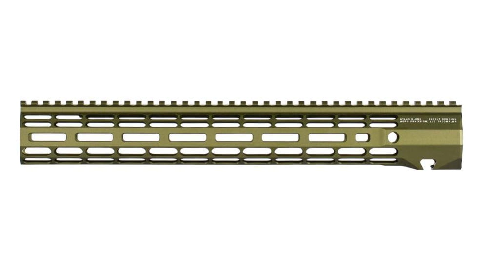 Aero Precision M5 ATLAS R-ONE M-LOK Handguard, AR Platform, 15in, Slim Profile, OD Green, APRA538772A