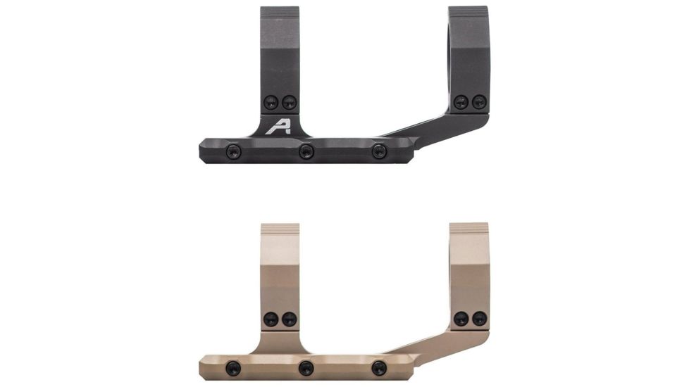 Aero Precision Ultralight 30mm Scope Mount, Extended, Anodized Black, Black, FDE Cerakote, Flat Dark Earth