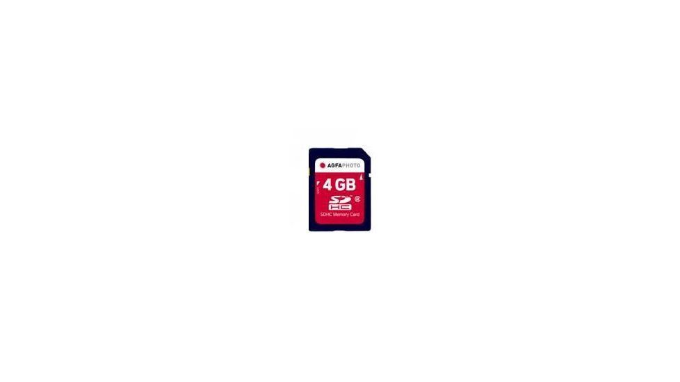 AGFAPhoto SDHC Memory Card 4GB Class 6 AP4GIGSDHCCL6