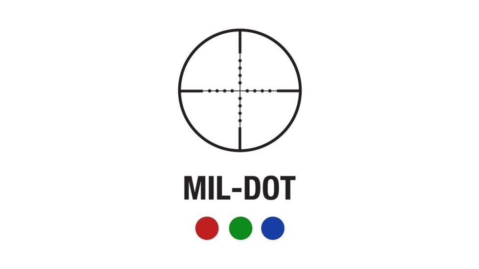 AIM Sports Inc 1.5-4x30 Dual Illuminated CQB Scope w/ Locking Turrets/Mil-Dot Reticle JTMR1
