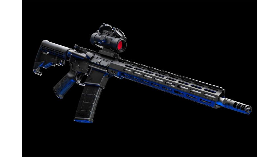 AIM Sports Inc AR-15/M4 M-LOK Wraith Handguard, 15in, Black, US-AS003