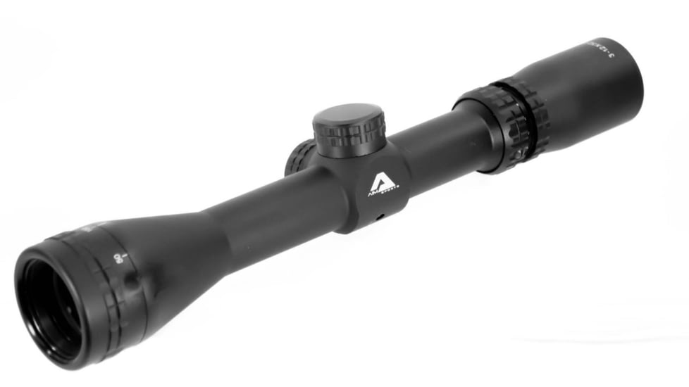 AIM Sports Inc 3-12X32 1 In. Scout Scope With Ao &amp; Mil-Dot Reticle, Black, Medium, J3HD31232M