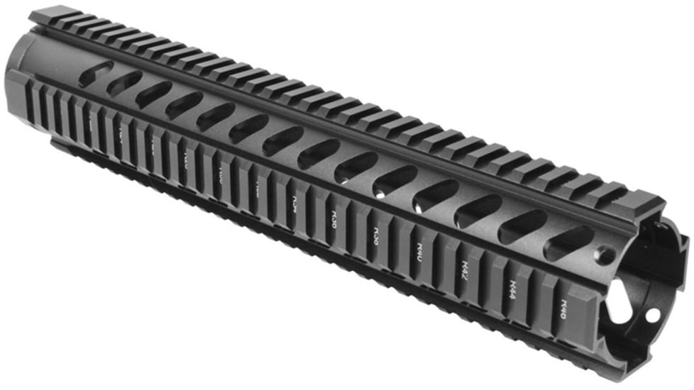 AIM Sports Inc AR Free Float Rifle Length Quad Rail/V3, 15in, Black, Medium, MT062