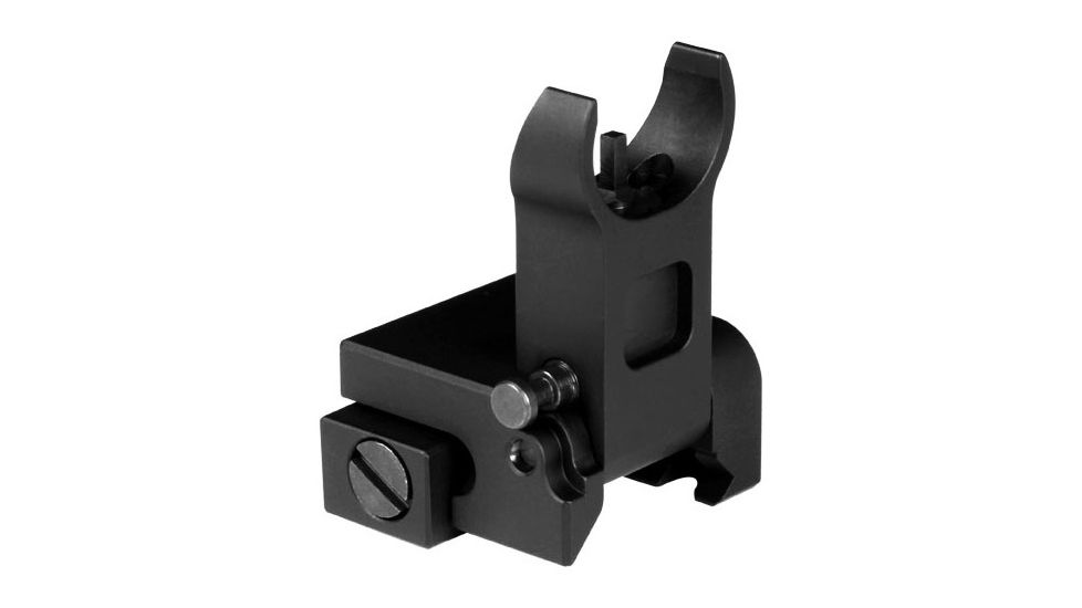 AIM Sports Inc Low Profile Top Mounted Deployable Front Sight, Black, MT200