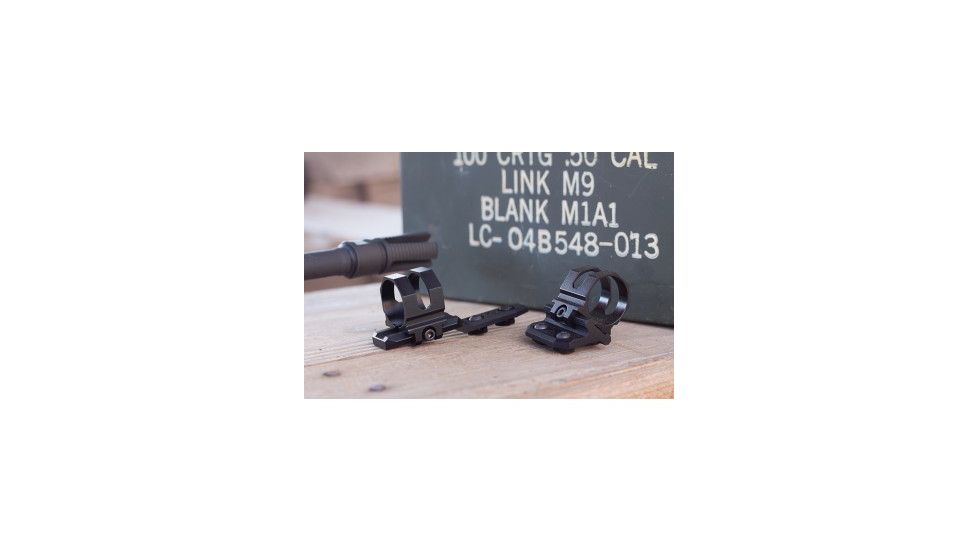 AIM Sports Inc 1 inch Light/Laser Cantilever M-LOK Mount, Black, AMMC02