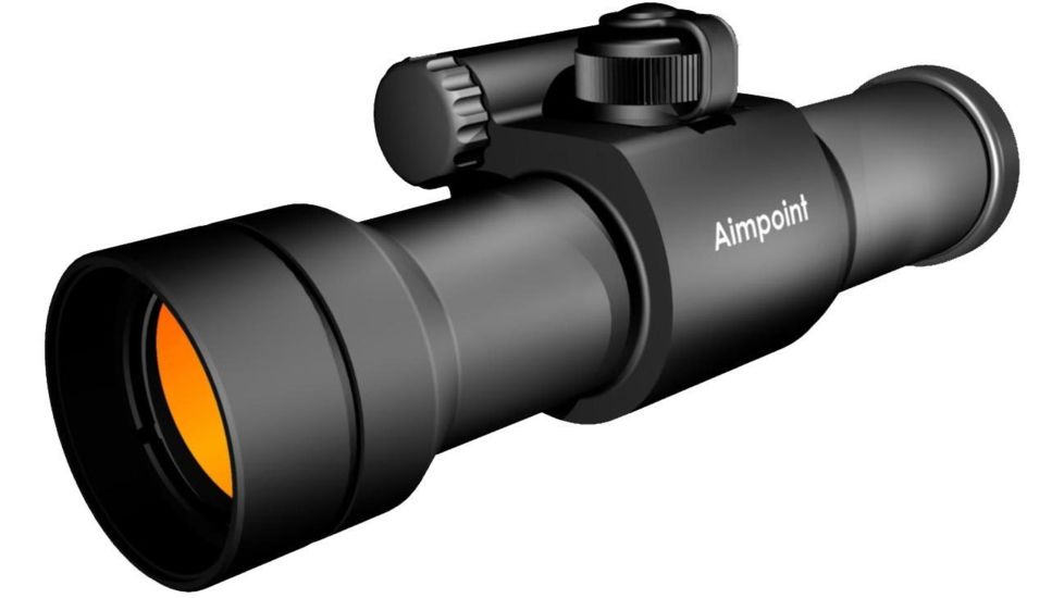 Aimpoint 9000SC Red Dot Reflex Sight, 4 MOA Dot Reticle, Black, Semi Matte, Anodized, 11407