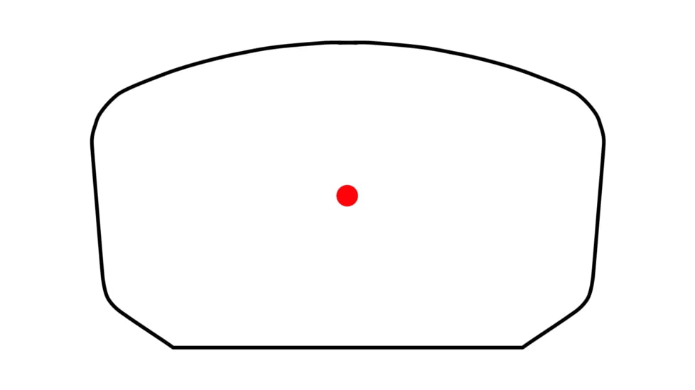 Aimpoint COA 1x Reflex Red Dot Sight w/ Integrated A-CUT Interface, 3.5 MOA, Black, PA000489