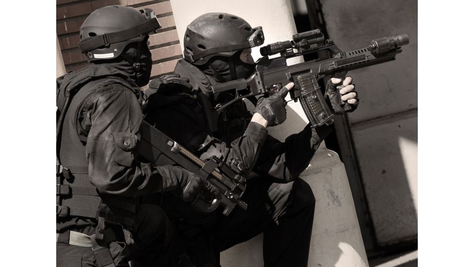 Aimpoint CompM4 Red Dot Reflex Sight, 2 MOA Dot Reticle, Black, Semi Matte, Anodized, 11972