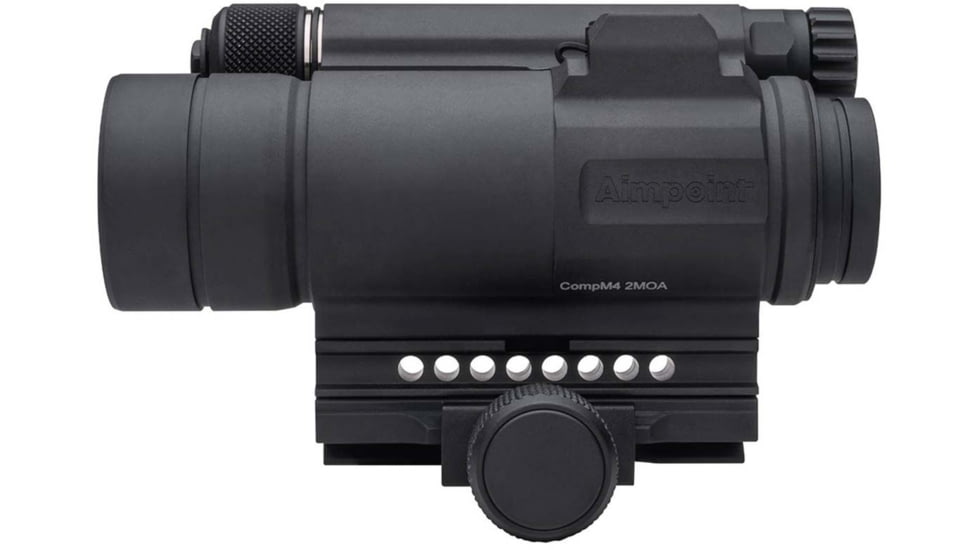 Aimpoint CompM4 Red Dot Reflex Sight, 2 MOA Dot Reticle, Black, Semi Matte, Anodized, 11972