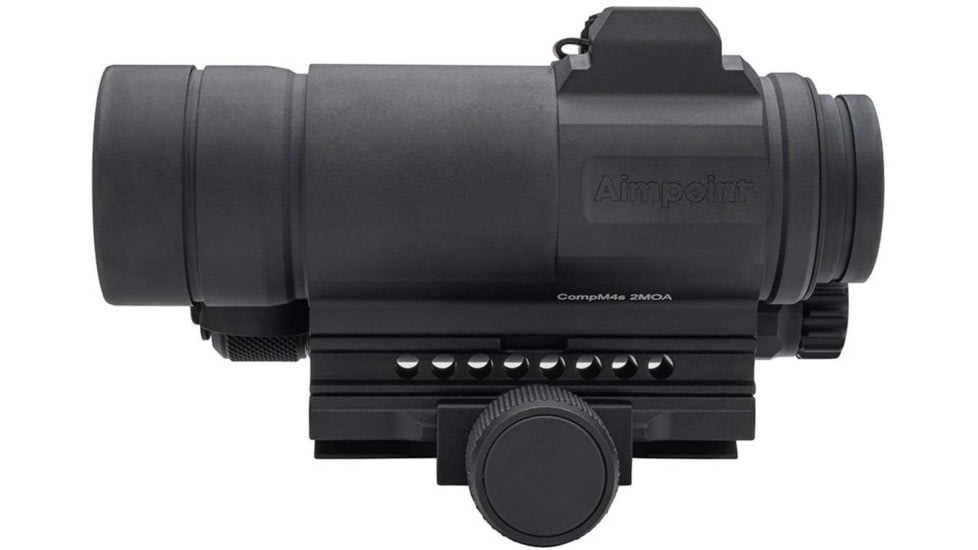 Aimpoint CompM4s Red Dot Reflex Sight, 2 MOA Dot Reticle, Black, Semi Matte, Anodized, 12172