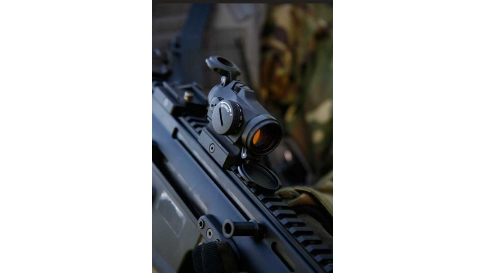 Aimpoint Micro T-2 Red Dot Sight, 1x18mm, 2 MOA, Aimpoint LRP Mount, Black, 200198