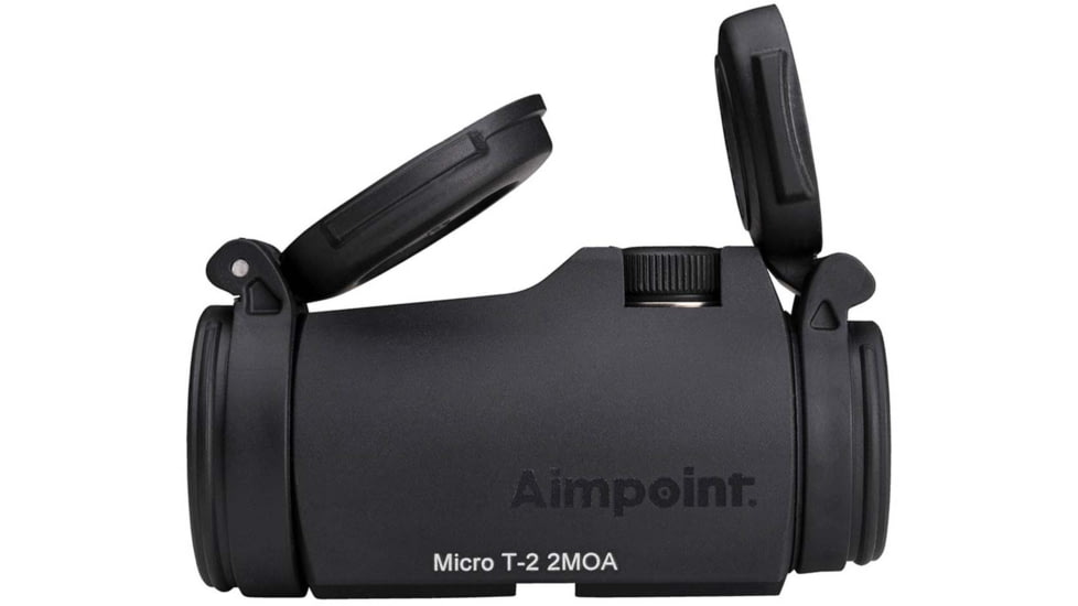 Aimpoint Micro T-2 Red Dot Sight, 1x18mm, 2 MOA, No Mount, Black, 200180