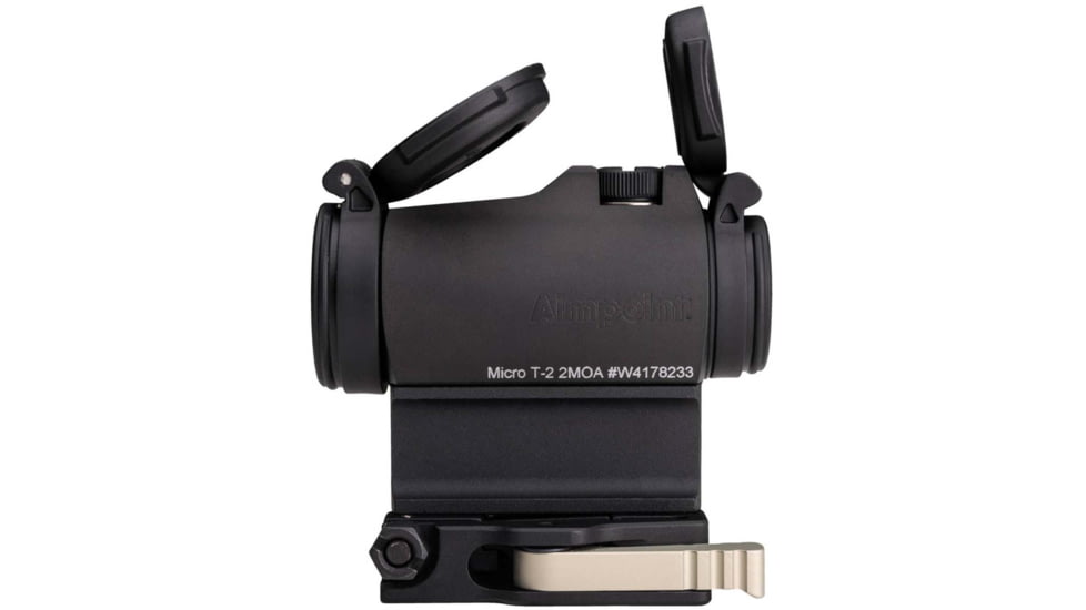 Aimpoint Micro T-2 Red Dot Sight, 1x18mm, 2 MOA, Aimpoint LRP Mount, Black, 200198