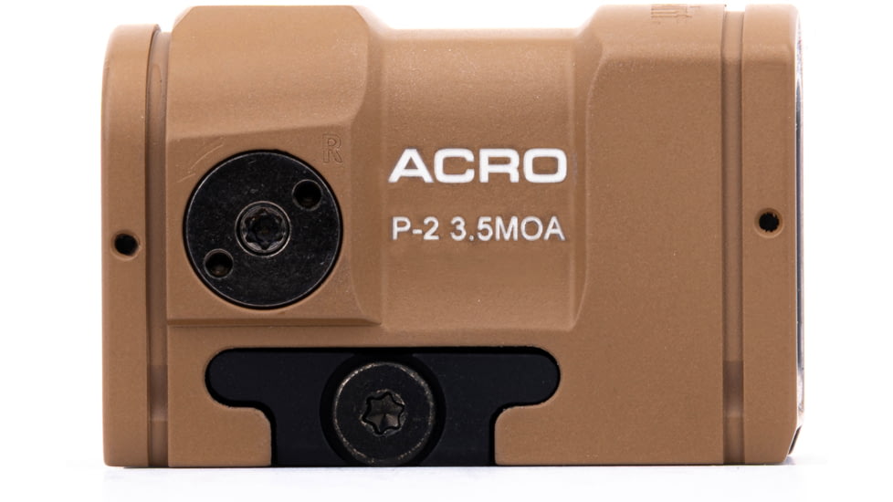 Aimpoint OPMOD Acro 1x16mm Reflex Red Dot Sight, 3.5 MOA Dot Reticle, Coyote Tan, AIMOPMOD