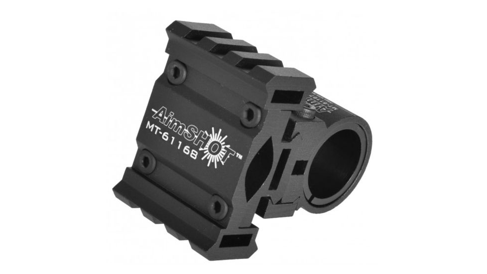 Tri-Rail/Rail Mount Combo Package,Anodized Matte Black, KT61169