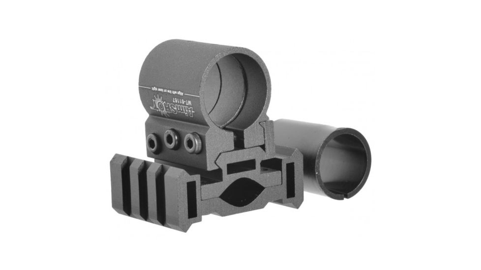 Tri-Rail/Rail Mount Combo Package,Anodized Matte Black, KT61169