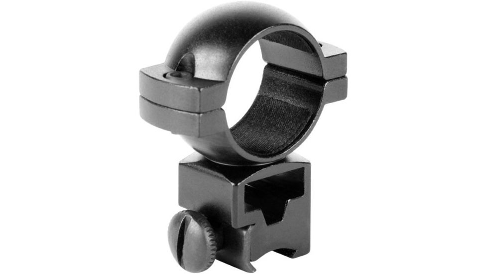 AimSports 1in. Rings 3/8in. Dovetail-High, Black QD10T