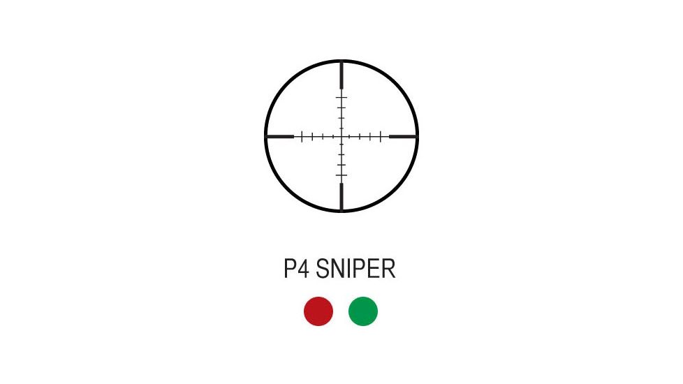 AimSports 3-9X40 Dual Ill. Scope /QRM/P4 Sniper, Black JTSDP3940G