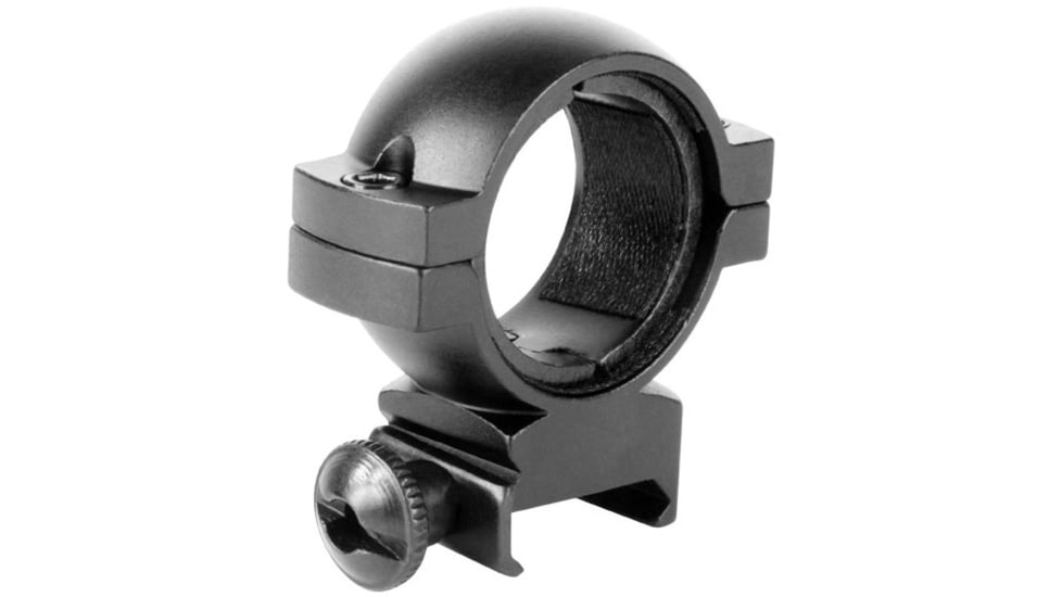 AimSports 30mm Rings Weaver/1in. Insert-Low, Black QW30L