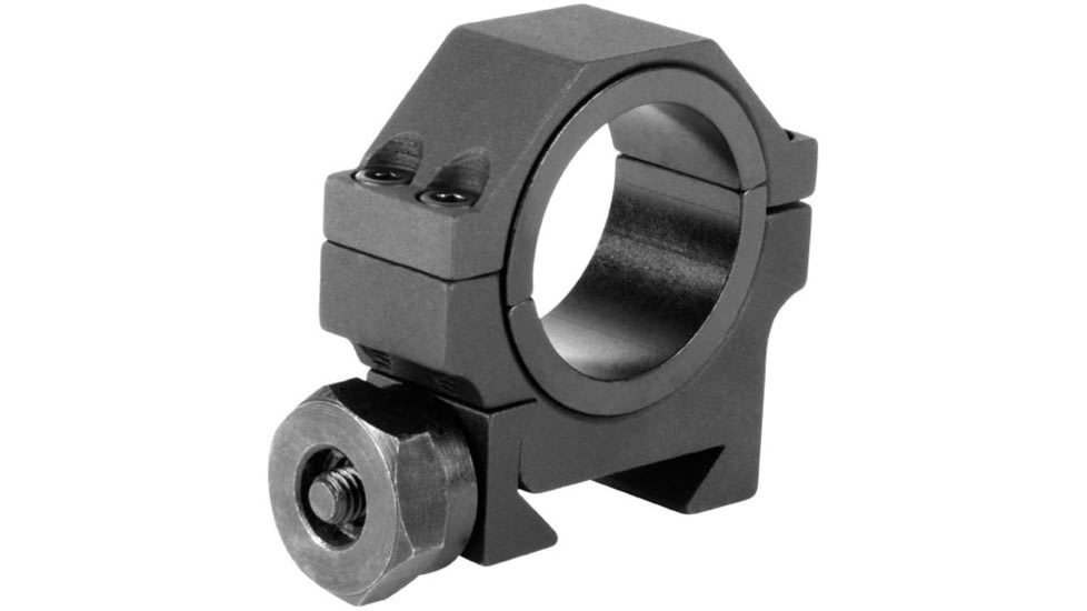 AimSports 30mm Weaver Rings/1in. Insert Heavy Duty Low, Black QW30TL
