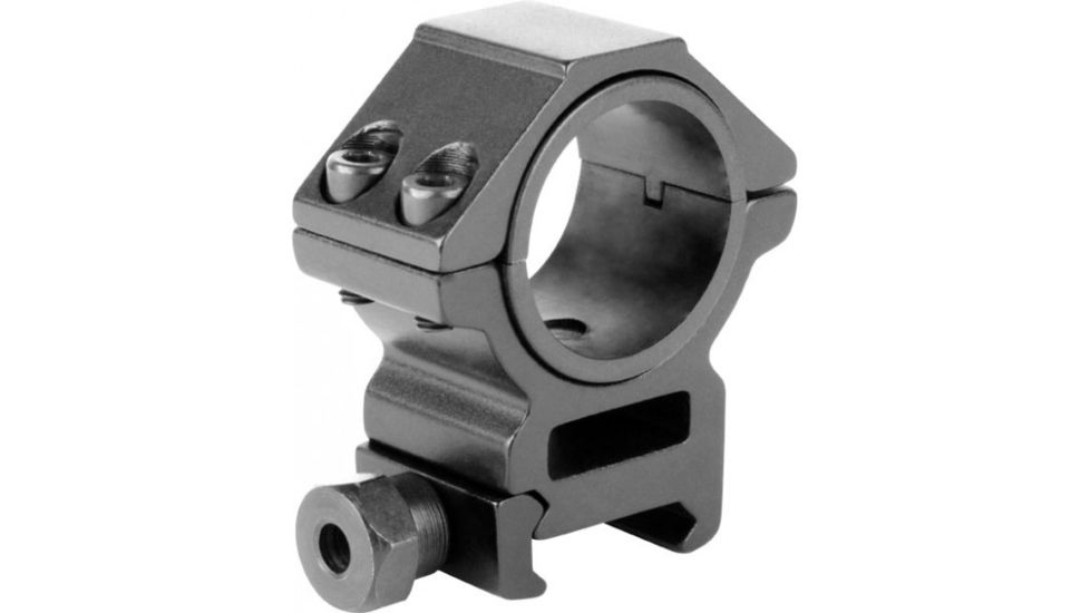 AimSports 30mm Weaver Rings/1in. Insert Heavy Duty Medium, Black QW30TM