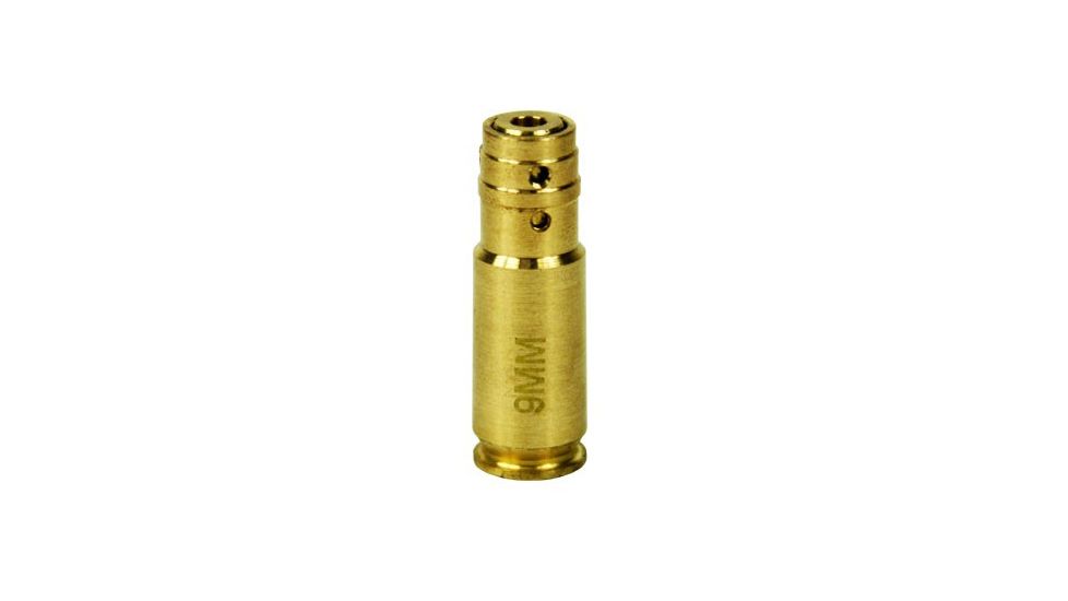 AimSports 9mm Laser Bore Sighter, Bronze PJBS9MM, EDEMO6