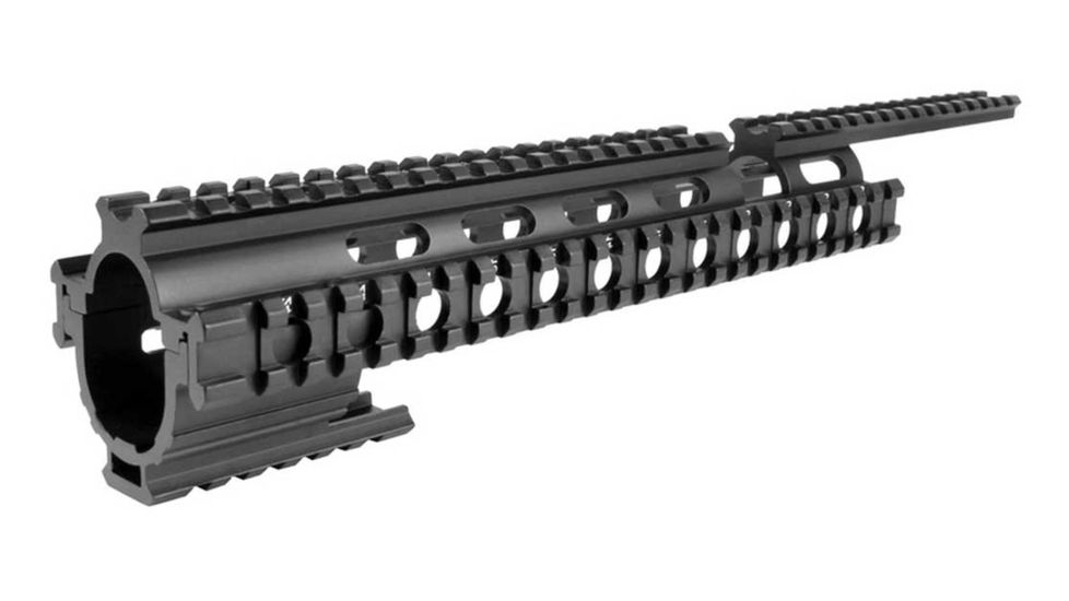 AimSports Ruger 10/22 Tactical Quad Rail, Black, M1022Q