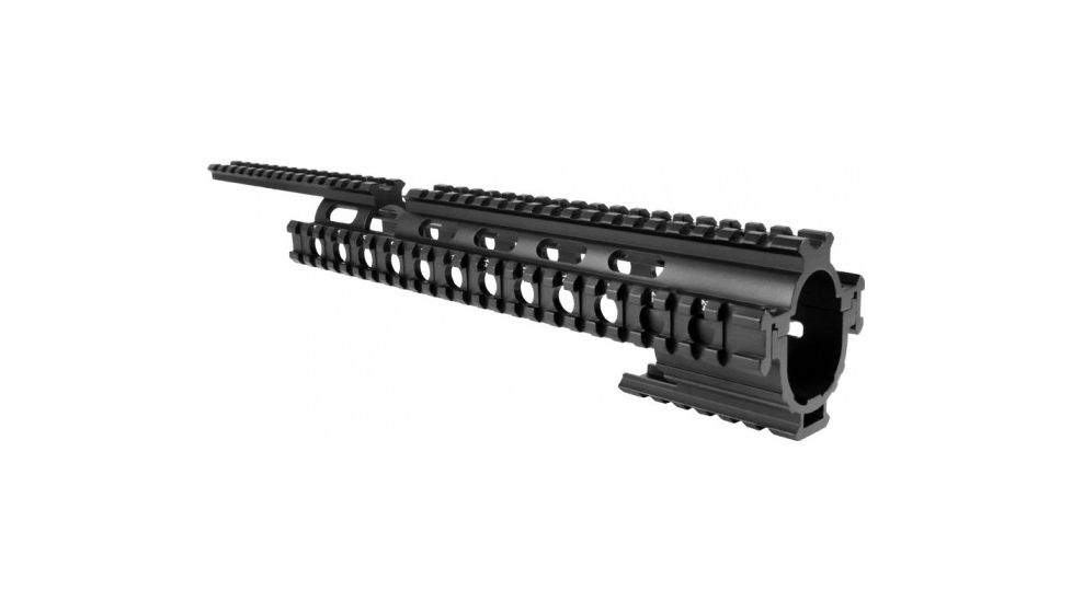 AimSports Ruger 10/22 Tactical Quad Rail, Black, M1022Q