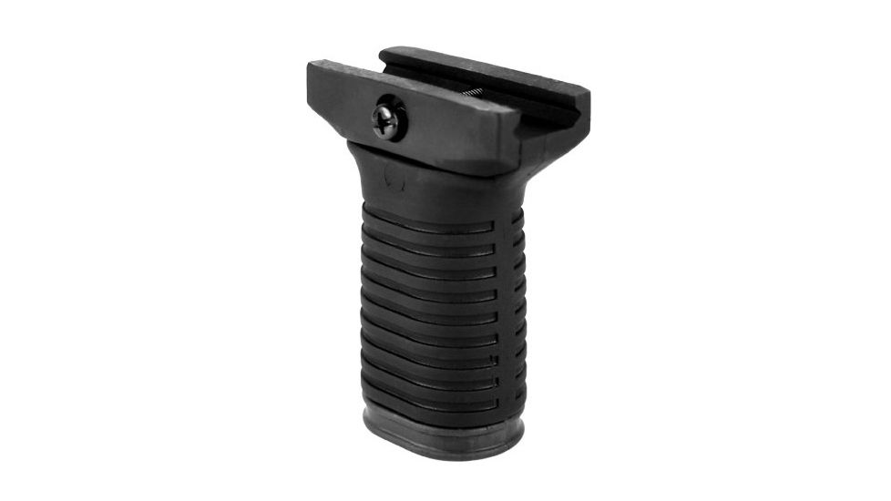AimSportsAR Verticle Foregrip w/ Battery Compartment Polymer, Black PJSVG